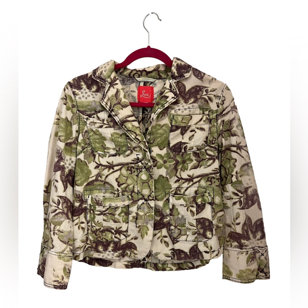 Vintage Y2K Urban Outfitters Floral Jacket Lux Large